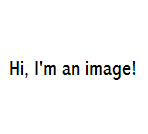 text under image