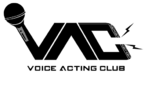 The Voice Acting Club logo, designed by Kuoke.